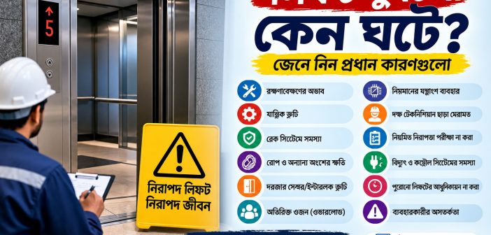 লিফট দুর্ঘটনা কেন ঘটে? জেনে নিন প্রধান কারণগুলো